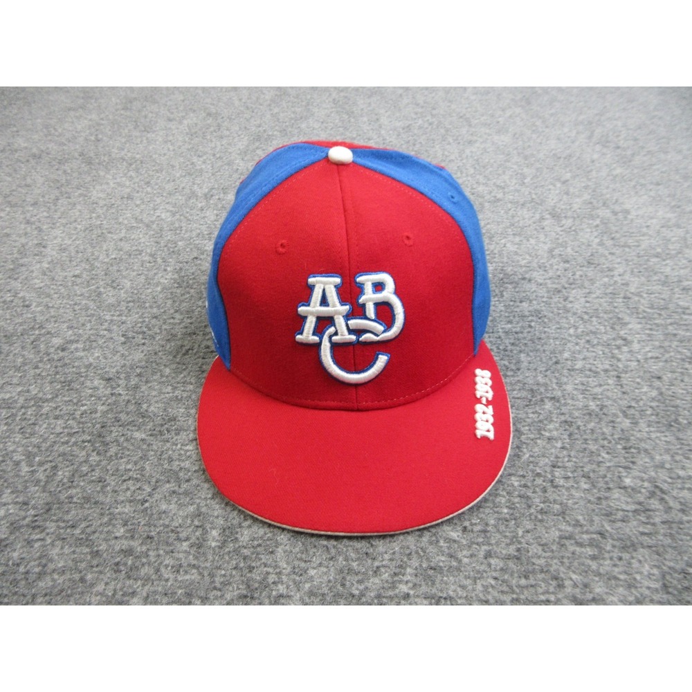 VTG Atlanta Black Crackers Hat Cap Fitted 7 3/4 Negro League Baseball Headgear